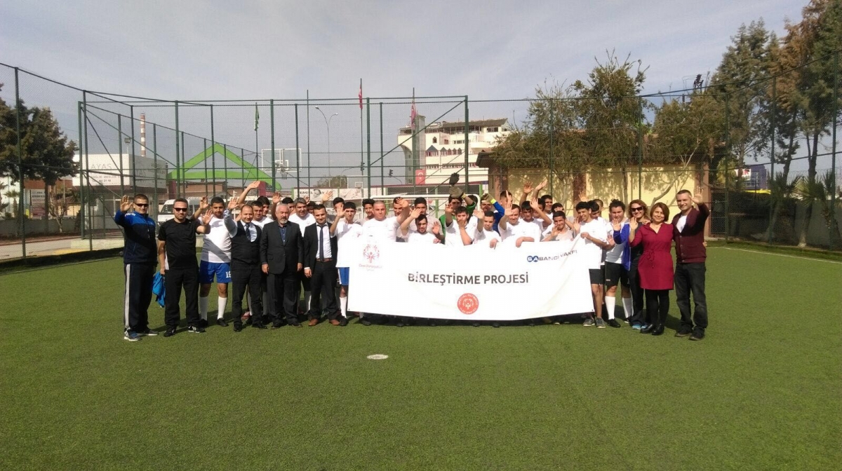 Adana Birleştirme Projesi Karma Futbol Etkinliği