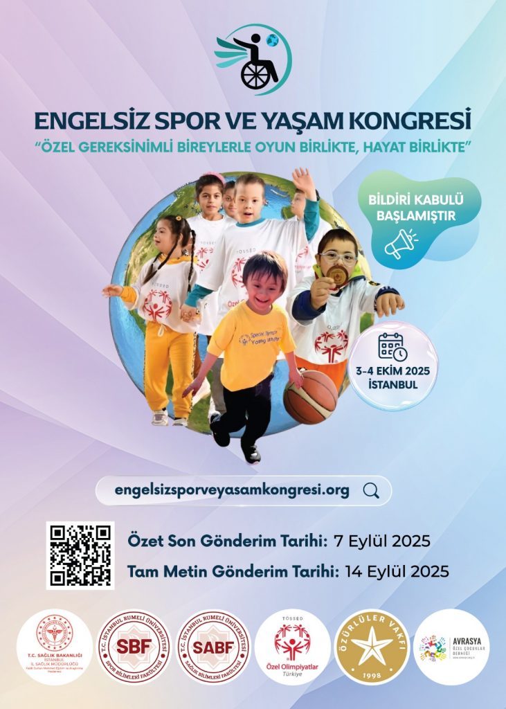 Engelsiz Spor ve Yaşam Kongresi 3-4 Ekim’de İstanbul’da Başlıyor!